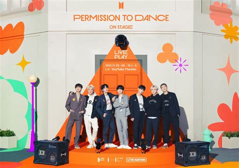 BTS announce 'PERMISSION TO DANCE On Stage' .